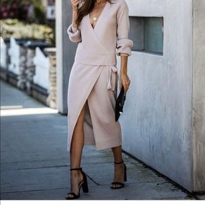 Best for last cotton blend wrap skirt